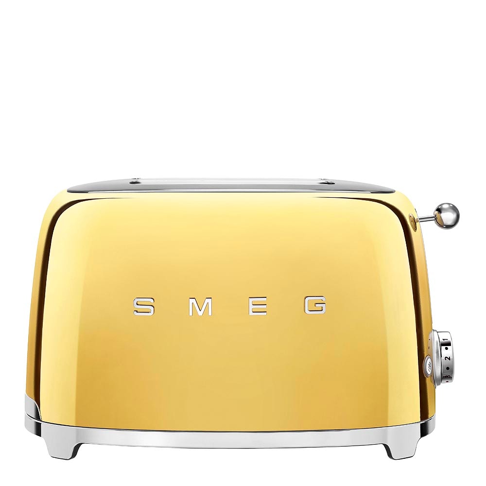 Smeg 50's Style Brödrost 2 skivor Guld