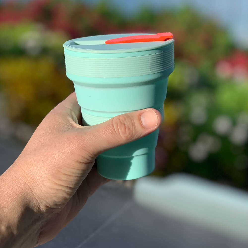 Collapsible Cup 35cl Mint