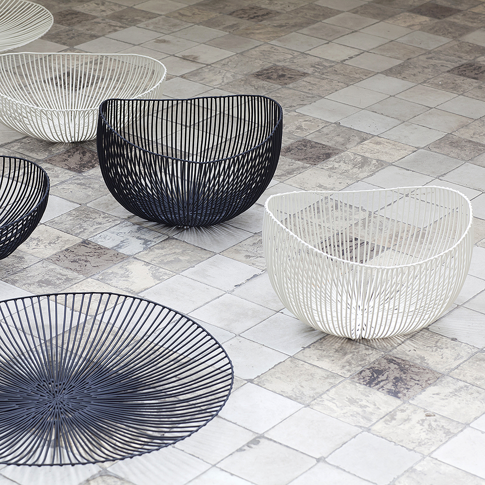 Antonino Trådkorg 31 cm Vit