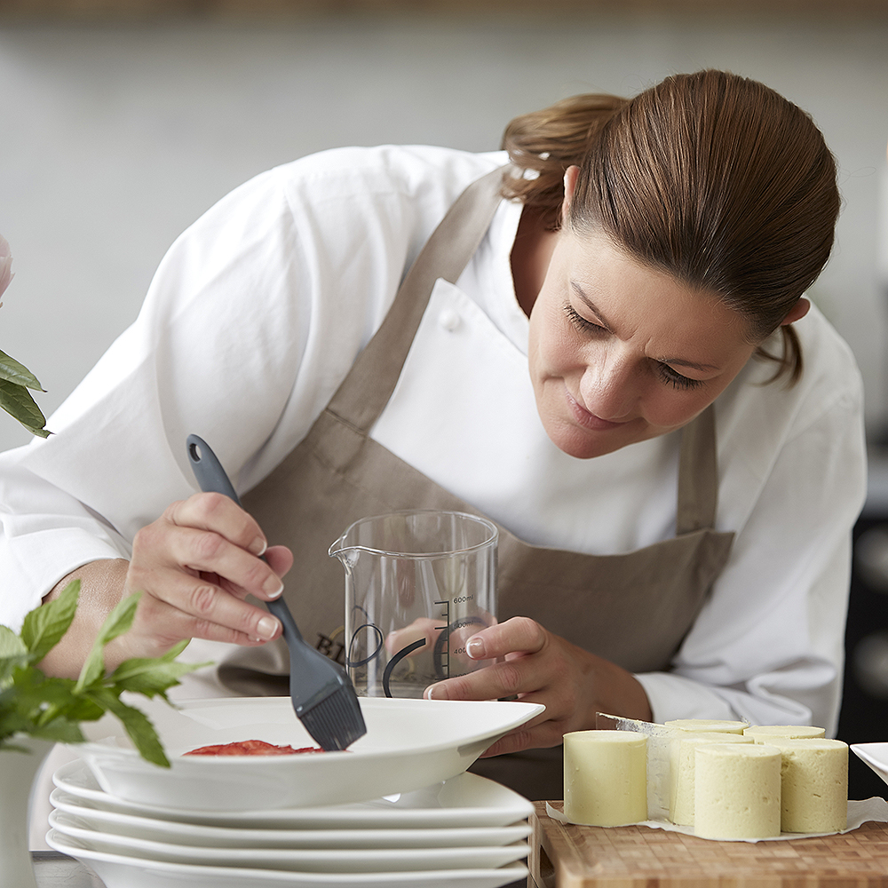 Bakpensel SilIkon 21 cm Grå