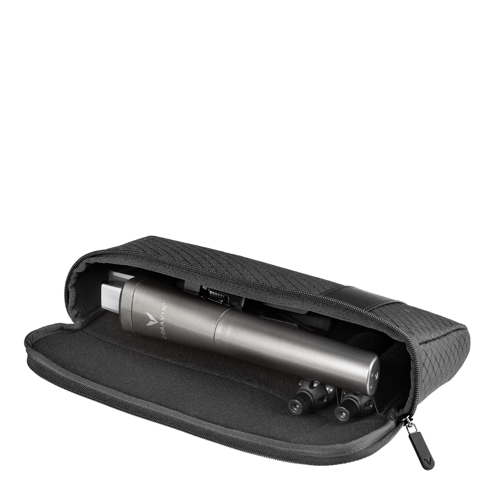 Fodral för Coravin Vinkonserveringssystem Svart