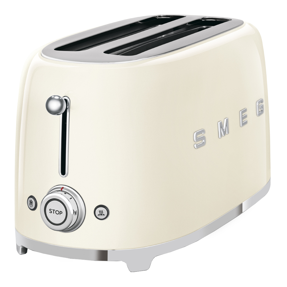Smeg 50's Style Brödrost 4 skivor Creme