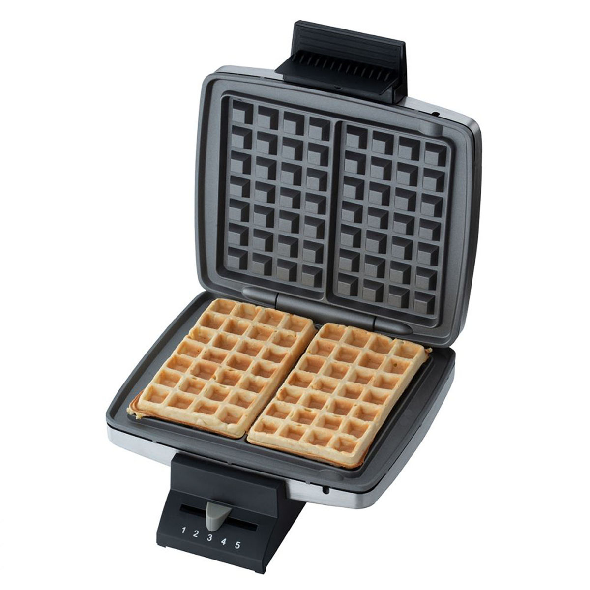 Belgiskt Våffeljärn För 2 Våfflor