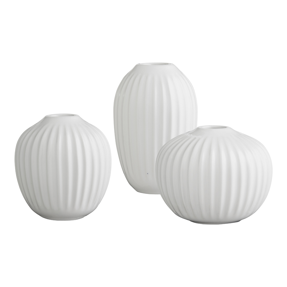 Hammersh?i Vasset mini 3 delar Vit