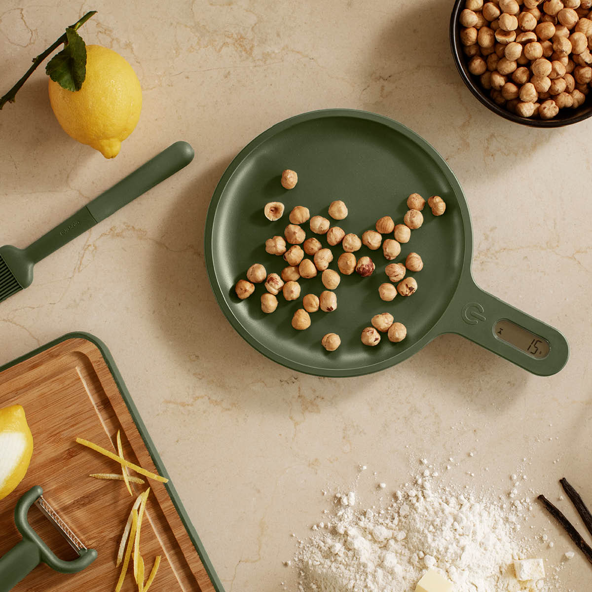 Green Tool Köksvåg Grön