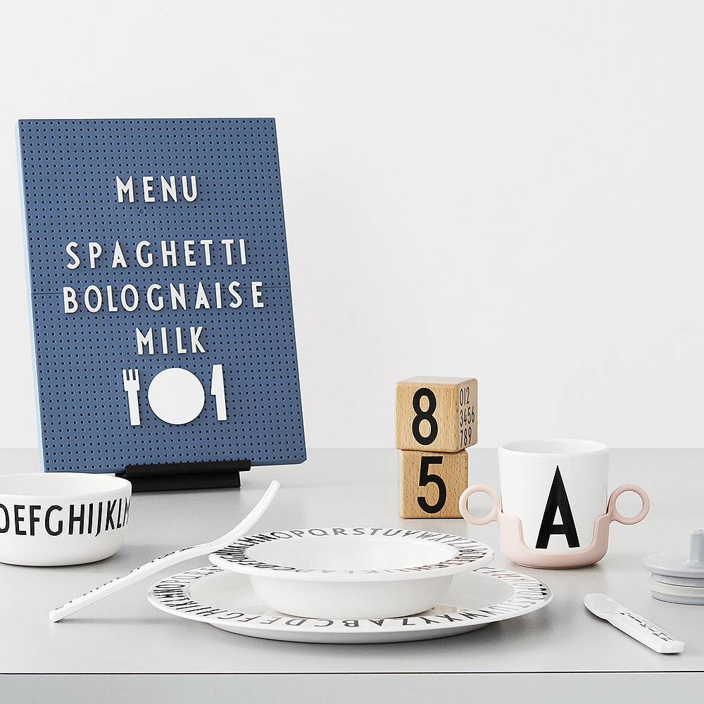 Eat & Learn Handtag till ABC-Mugg Rosa