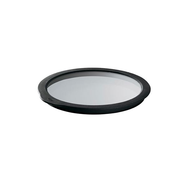 Glaslock 12 cm Klar/Svart