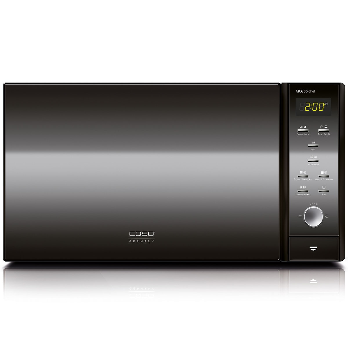 Mcg30 chef Mikrovågsugn Svart