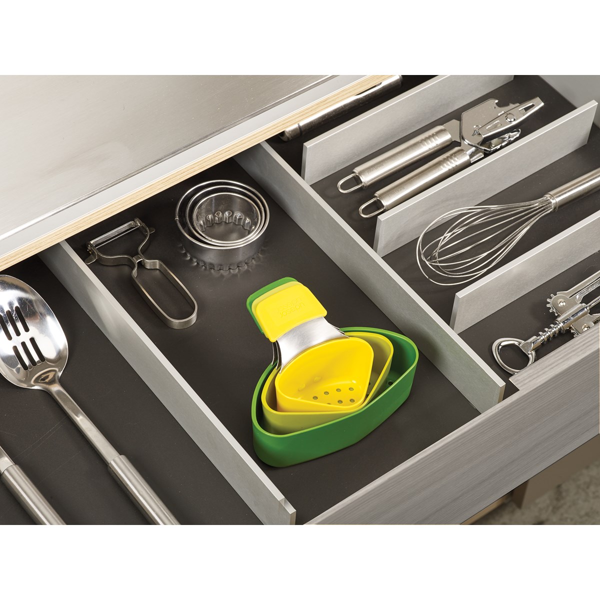 Grytsåll Set 3 delar Grön