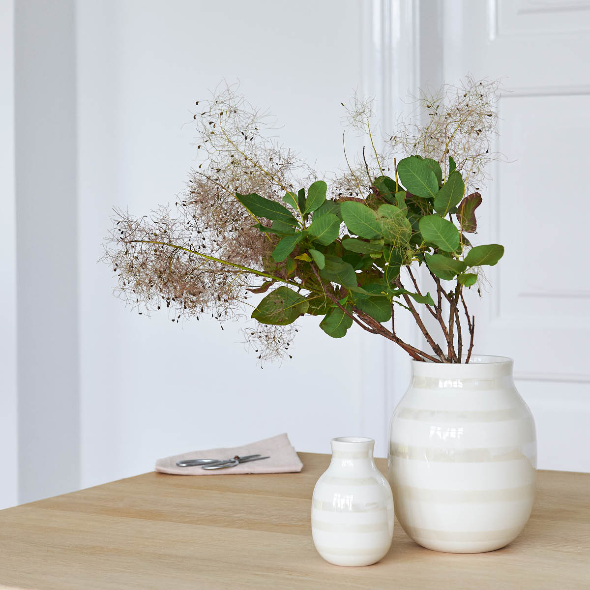 Omaggio Vas 20 cm Pärlemor