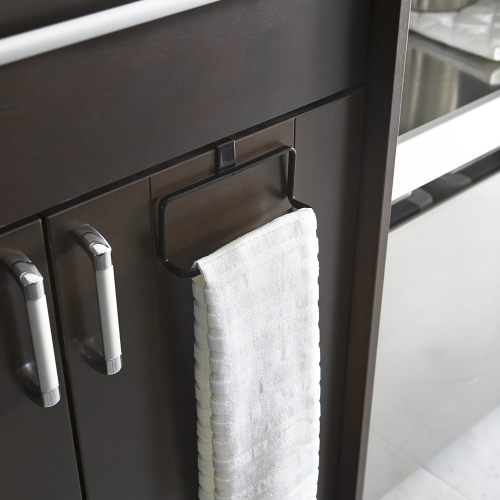 Tower Handdukshängare 16x9.5 cm Svart