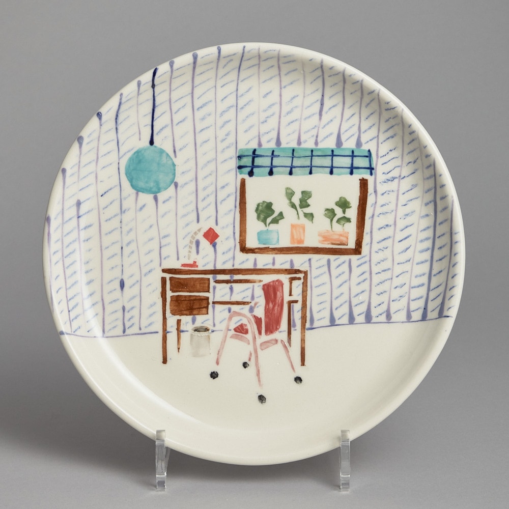 Mattallrik Röd Stol Anna Broström Ek