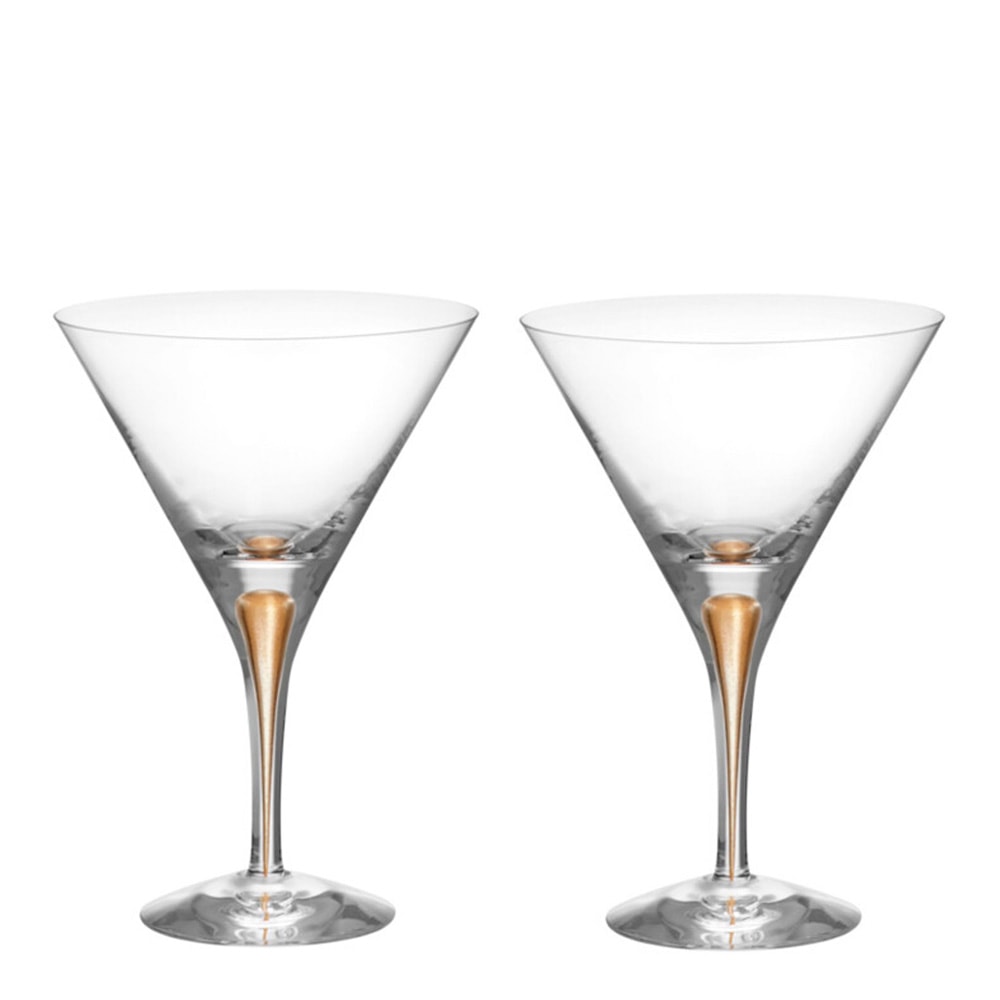 Intermezzo Guld Martiniglas 25 cl 2-pack