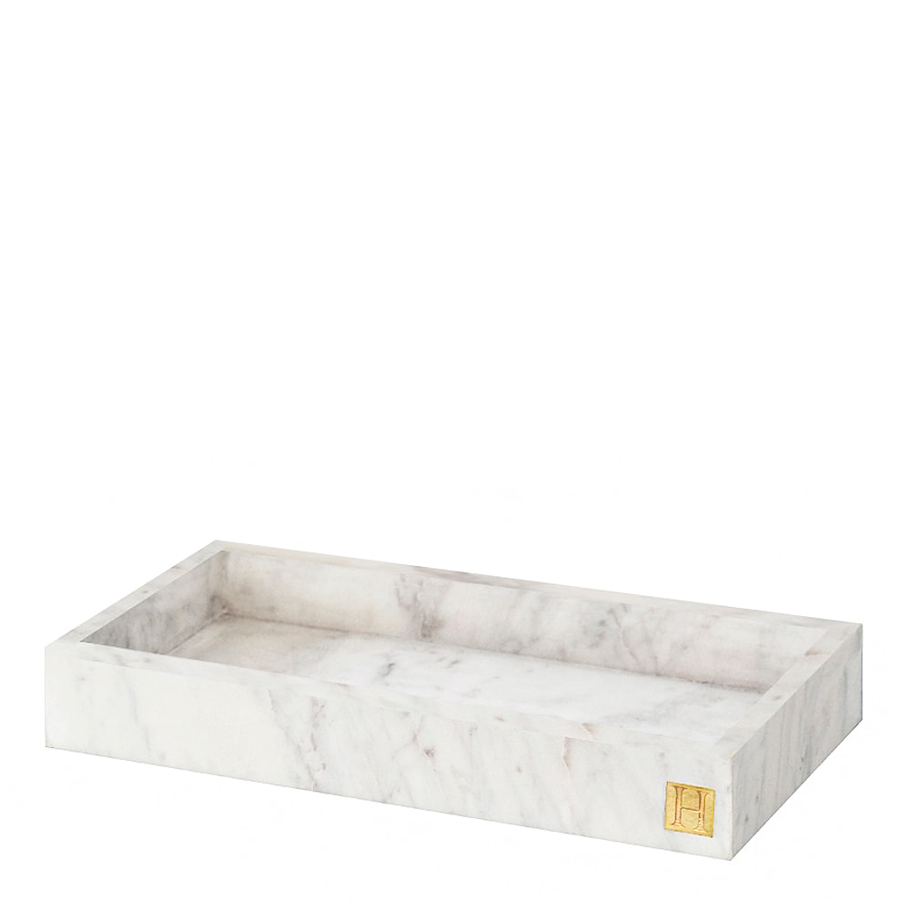 Marmorfat 15x30 cm Vit