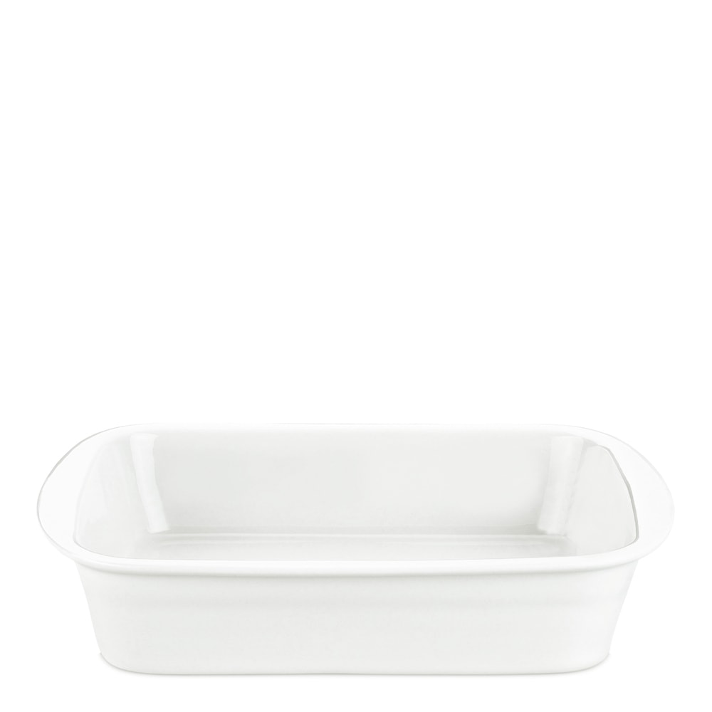 Lasagneform 29x24 cm Vit