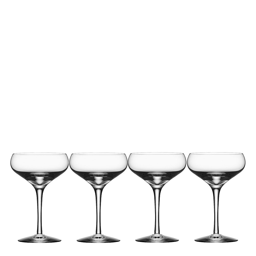 Orrefors More Champagneskål coupe 21 cl 4-pack