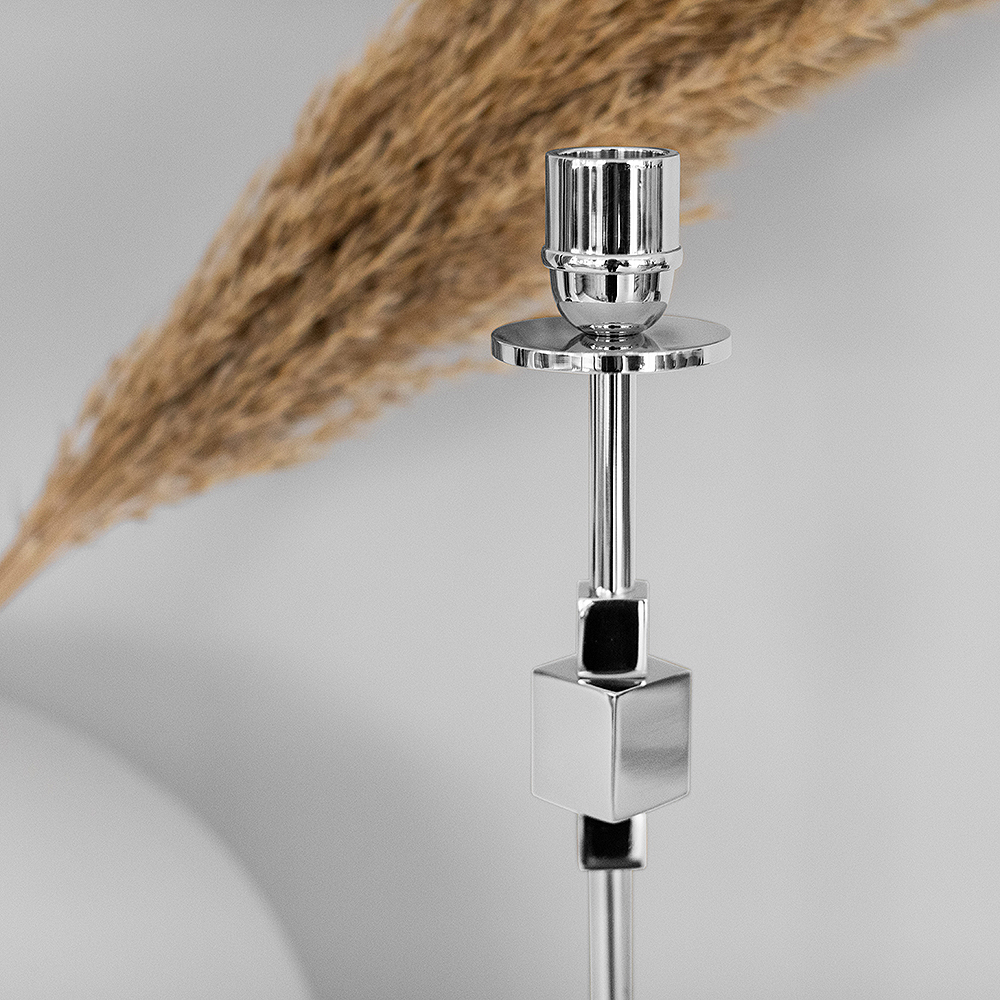 Como Ljusstake 40 cm Förnicklad Mässing