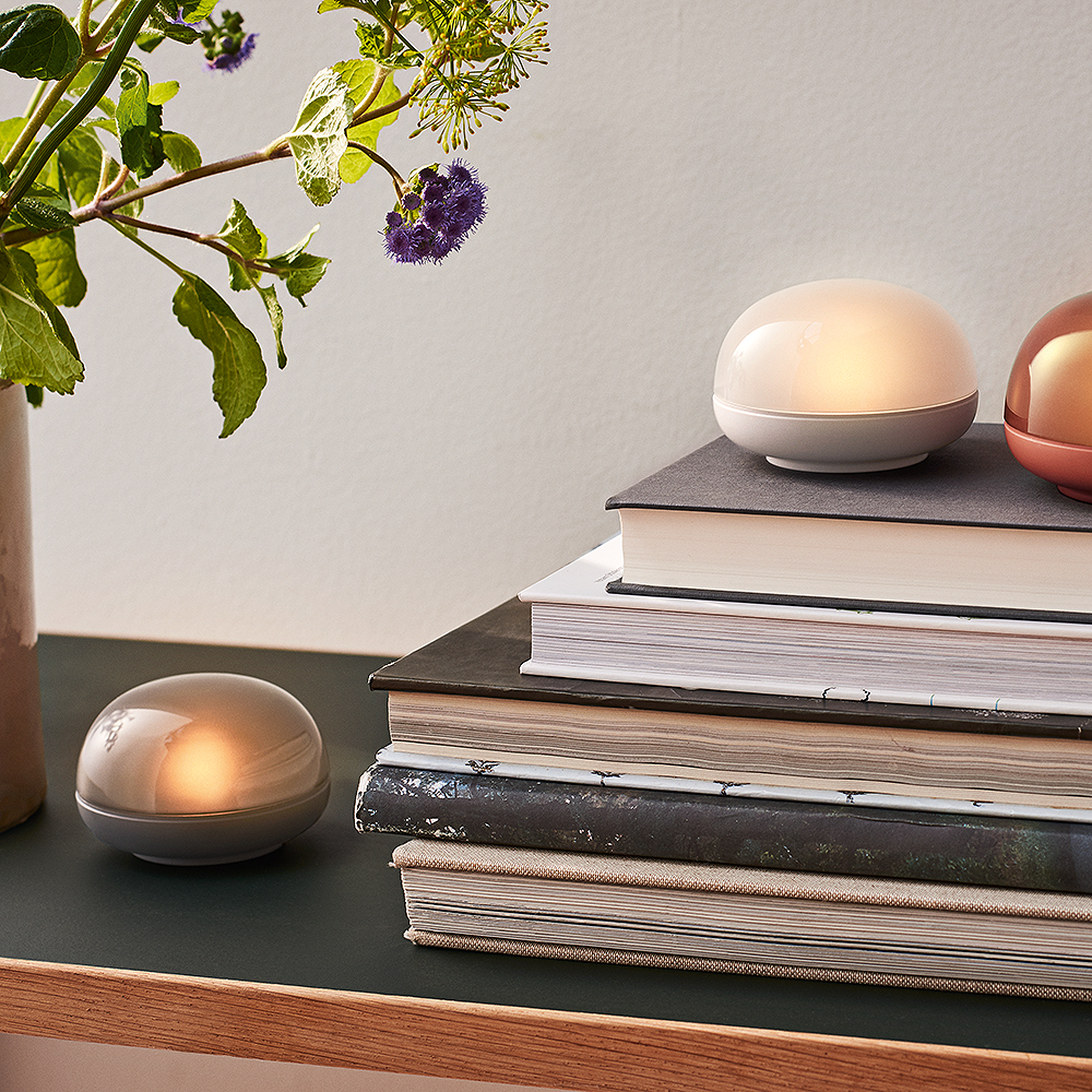 Soft Spot Led-Lampa 9 cm R&ouml;kf&auml;rgad