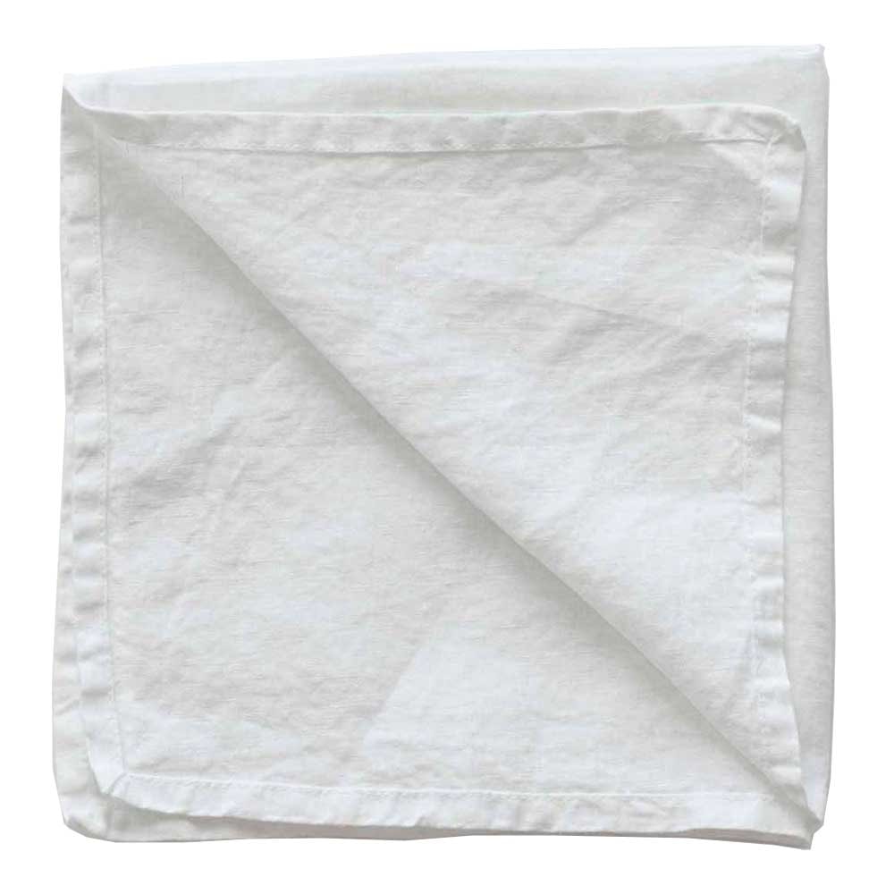 Lin Servett 45x45 cm Vit