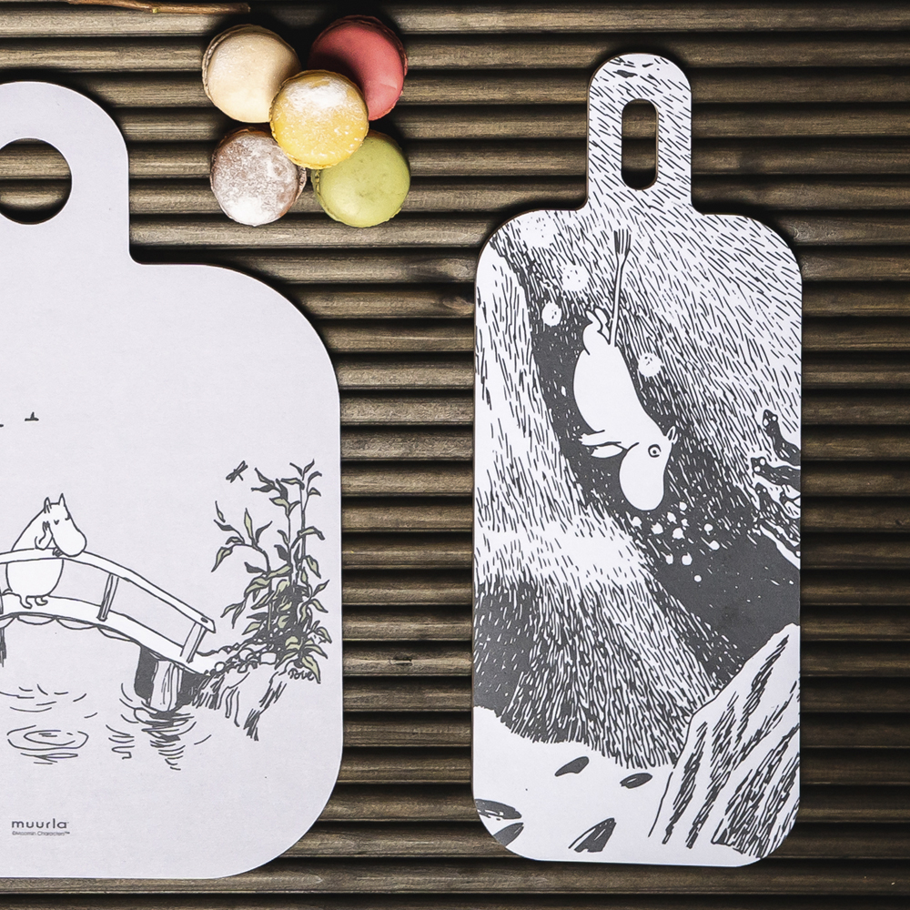 Mumin Serveringsbräda Adventures On The Water 13x33 cm