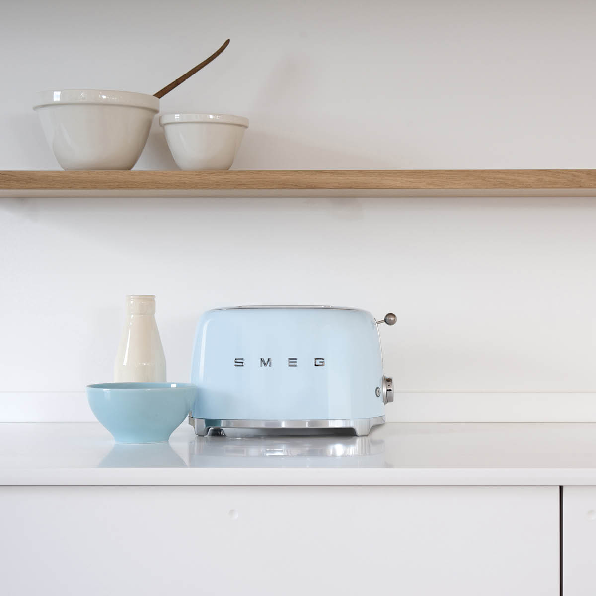 Smeg 50's Style Brödrost 2 skivor Blå