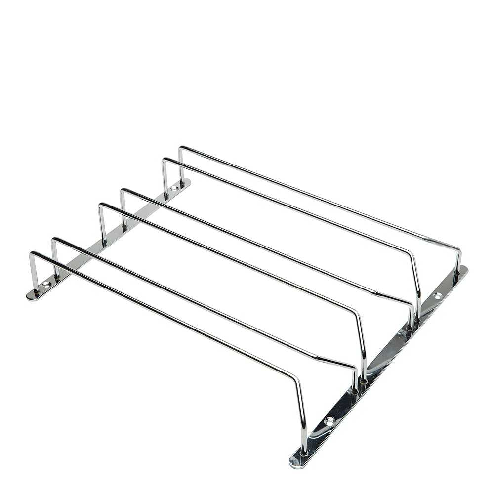 Vinglashållare 3 rader Krom