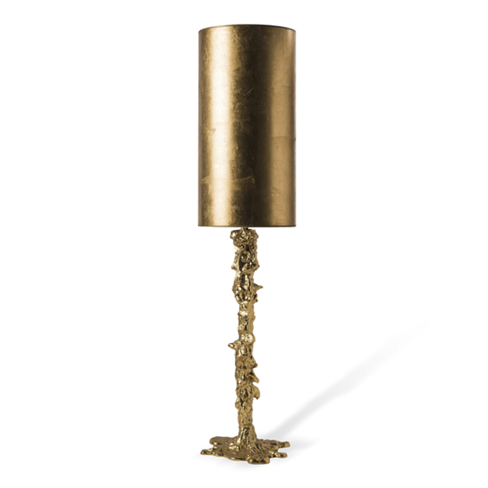 Drip Lampfot 56 cm Guld