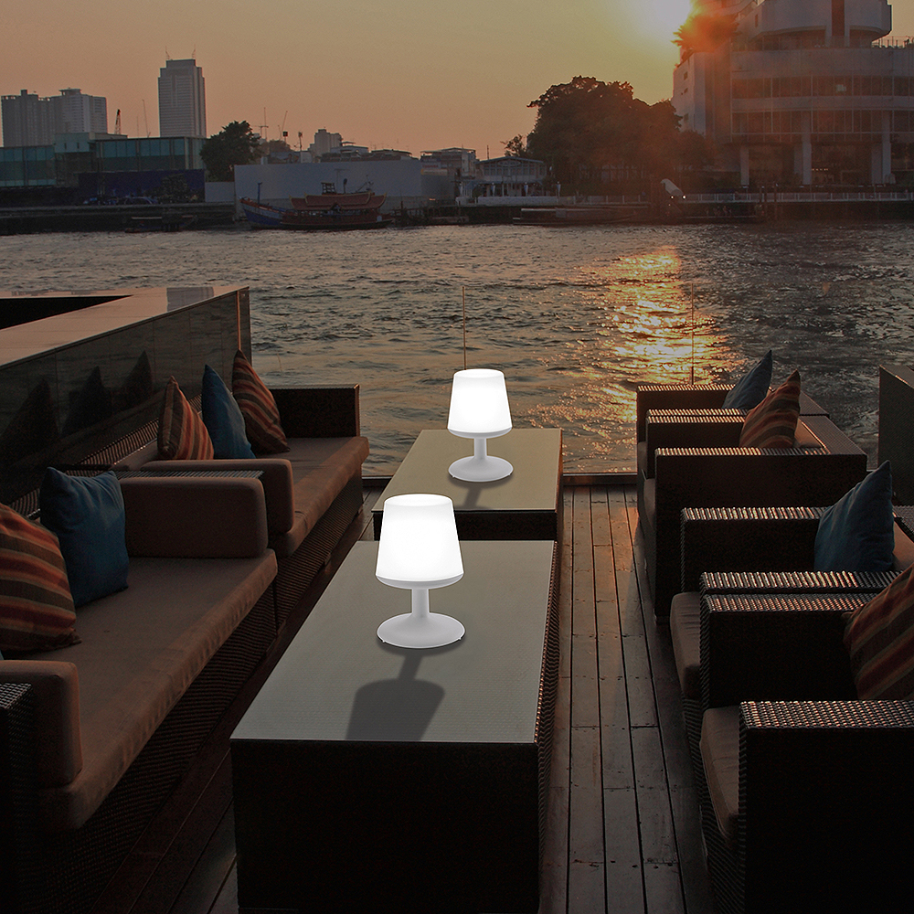 Light To Go Sladdlös LED-Lampa uppladdningsbar Vit