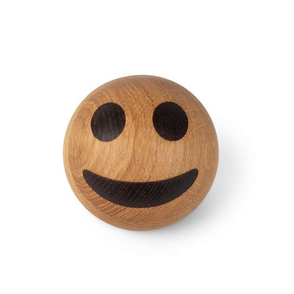 Emojiboll Ek 7 cm Smiley