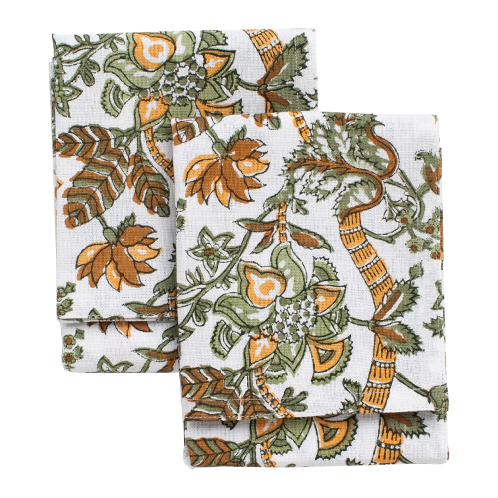 Paradis Kökshandduk 70x50 cm 2-pack Ochra