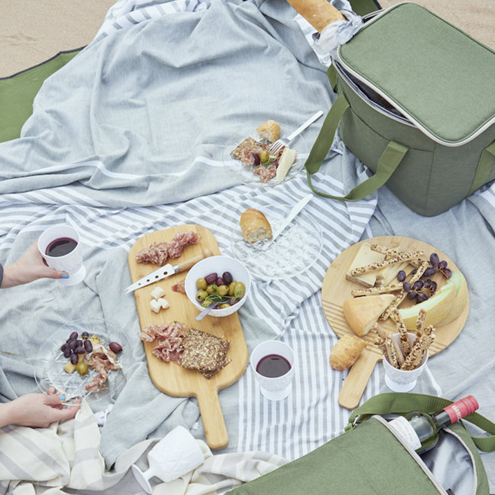 City Picknickpläd 130x170 cm Grön