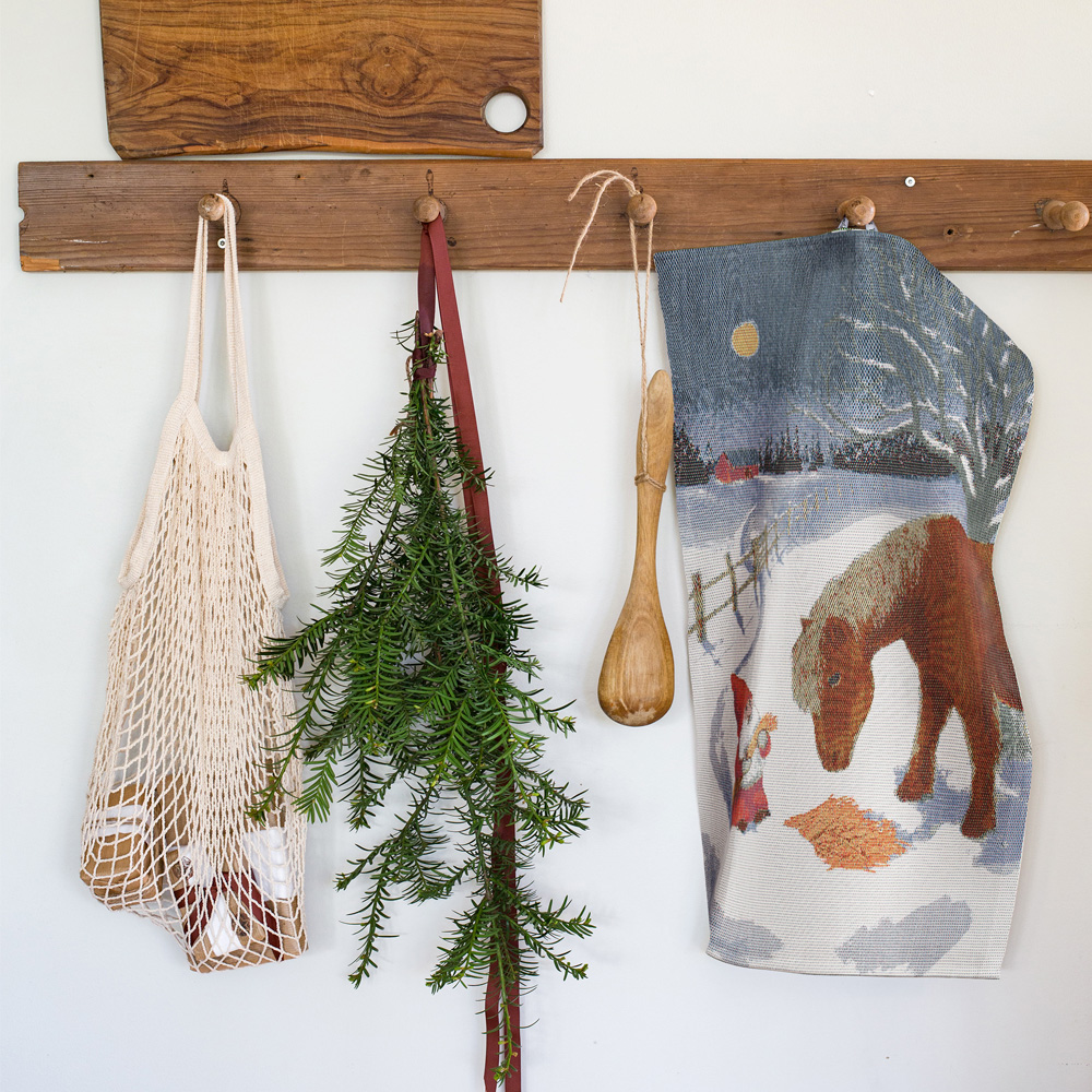 Midvinter Kökshandduk 35x50 Flerfärgad