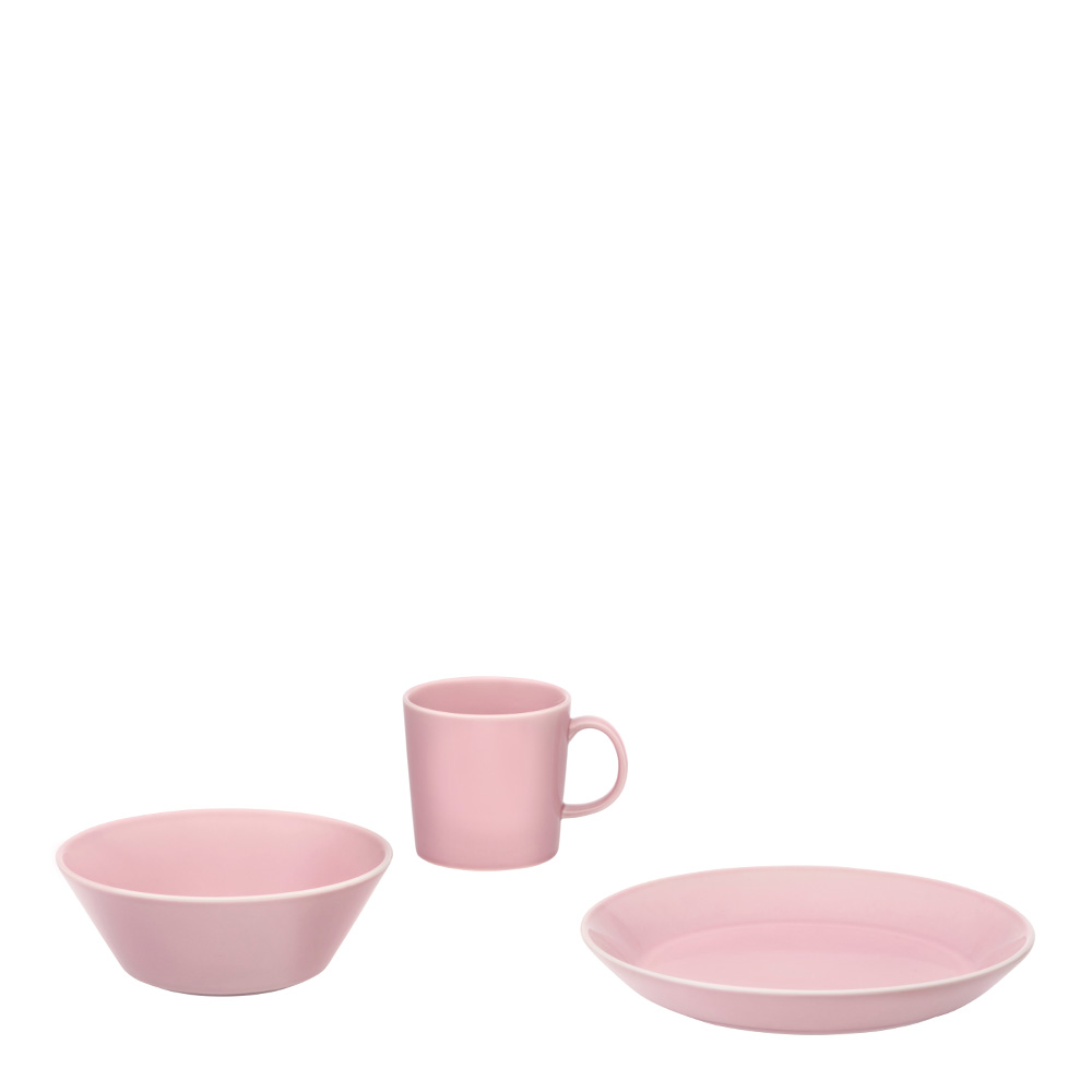 Teema Tallrik flat 21 cm Rosa