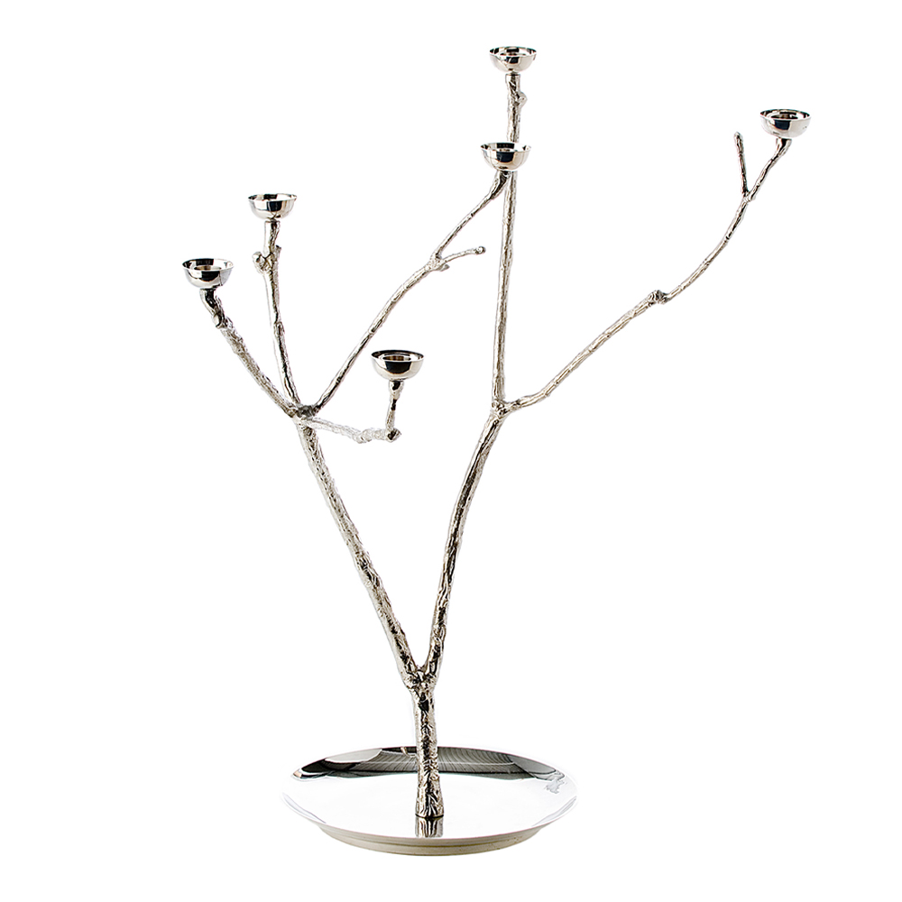 Twiggy Kandelaber 65 cm Silver