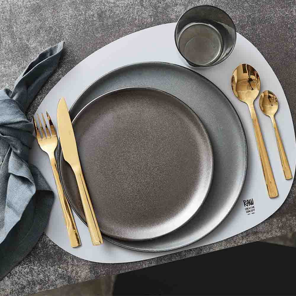 Raw Bordstablett 41x33,5 cm Ljusgrå