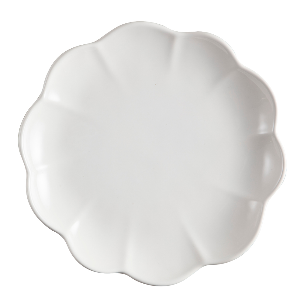 Lotus Tallrik 22 cm Beige