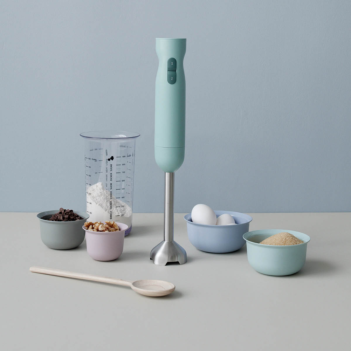 Foodie Stavmixer Ljusgrön