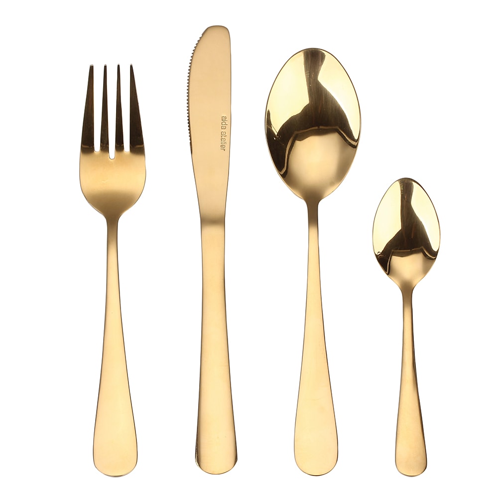Atelier Bestickset 4 delar Guld