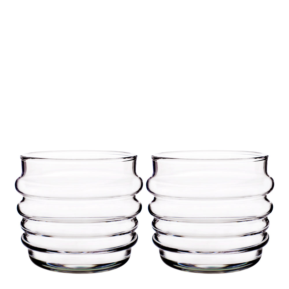 Socks Rolled Down Tumbler 20 cl 2-pack Klar