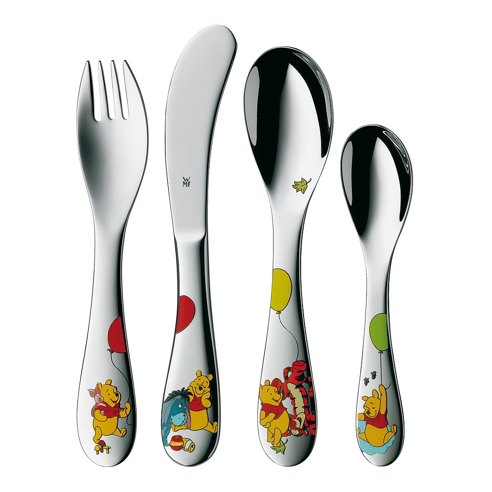 Nalle Puh Bestickset 4 delar