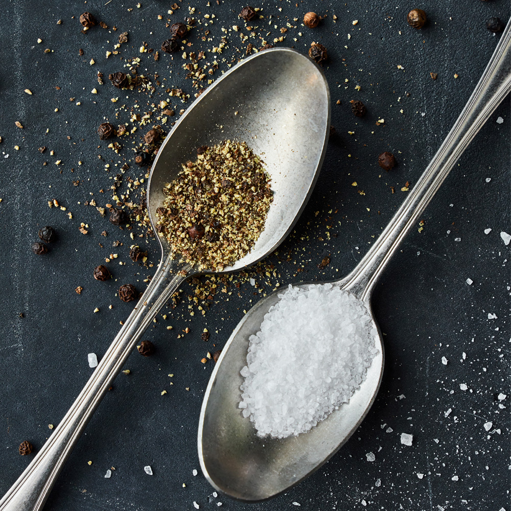 Presentask Salt & Peppar Svart