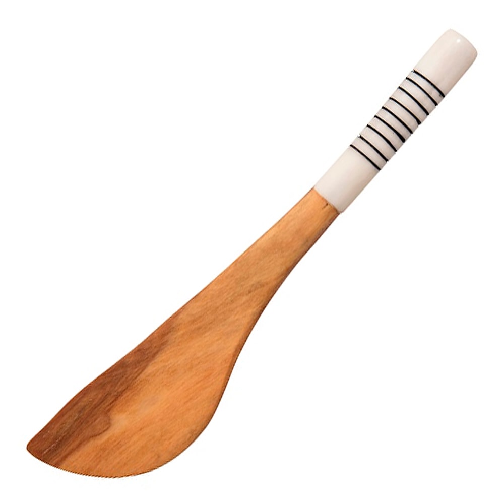 Stripe Smörkniv Olivträ 15 cm