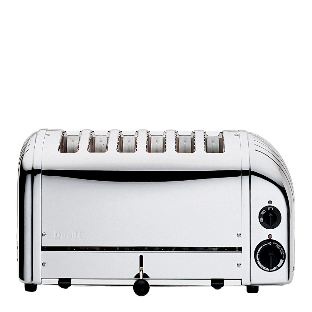 Classic Brödrost 6 Skivor Rostfri