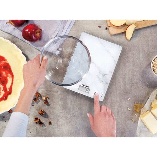 Köksvåg Page Compact 300 Marmor