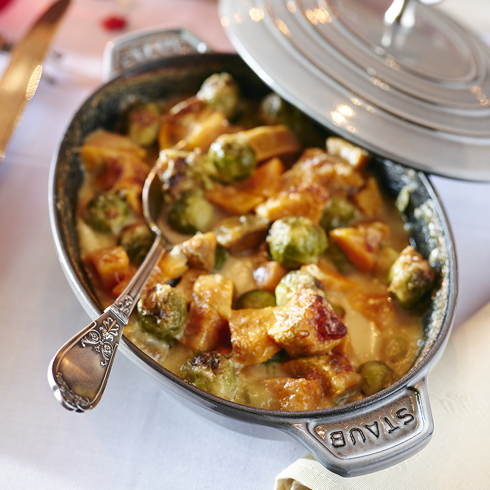 Gryta 4,2 L oval Grå