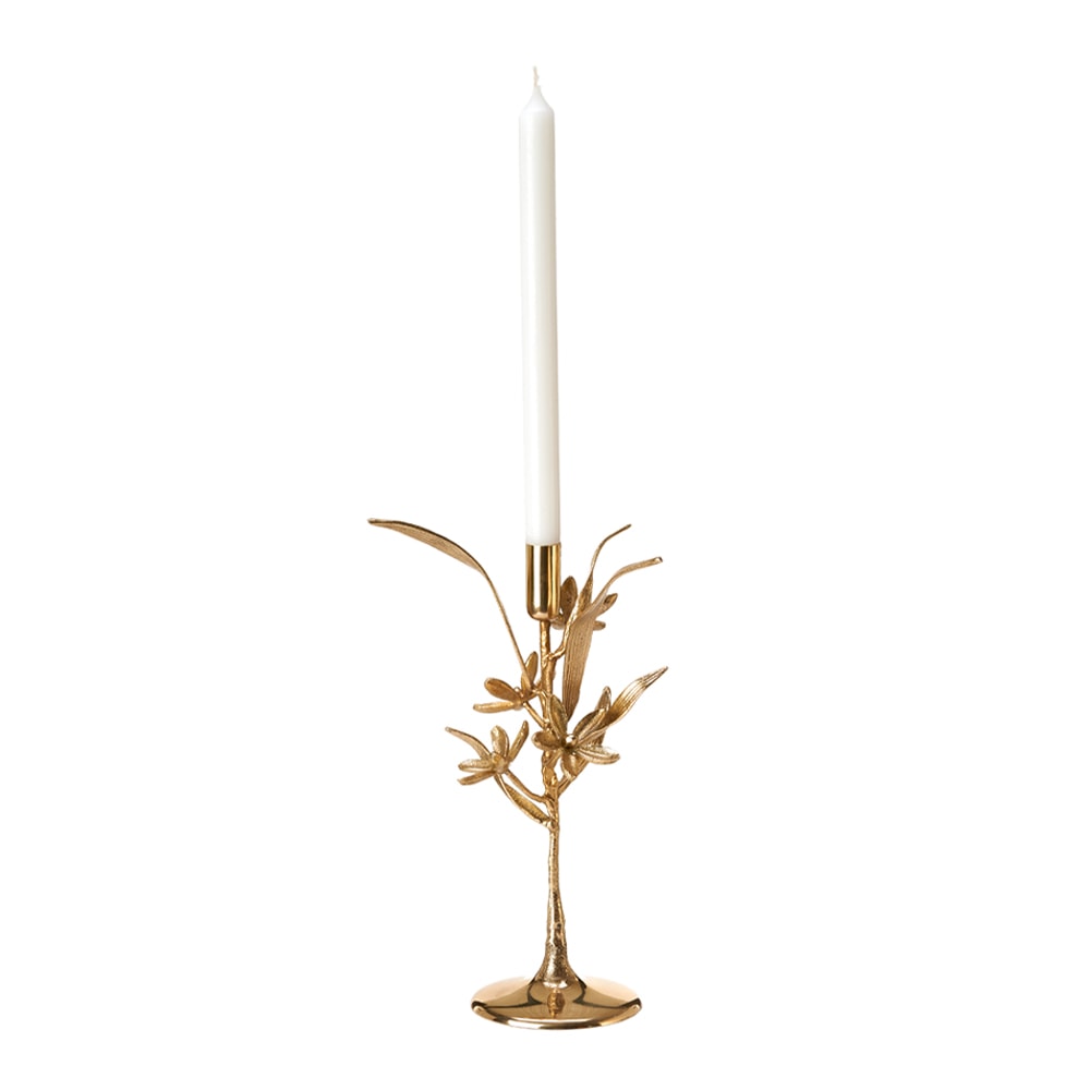 Bergamot Ljusstake Mässing