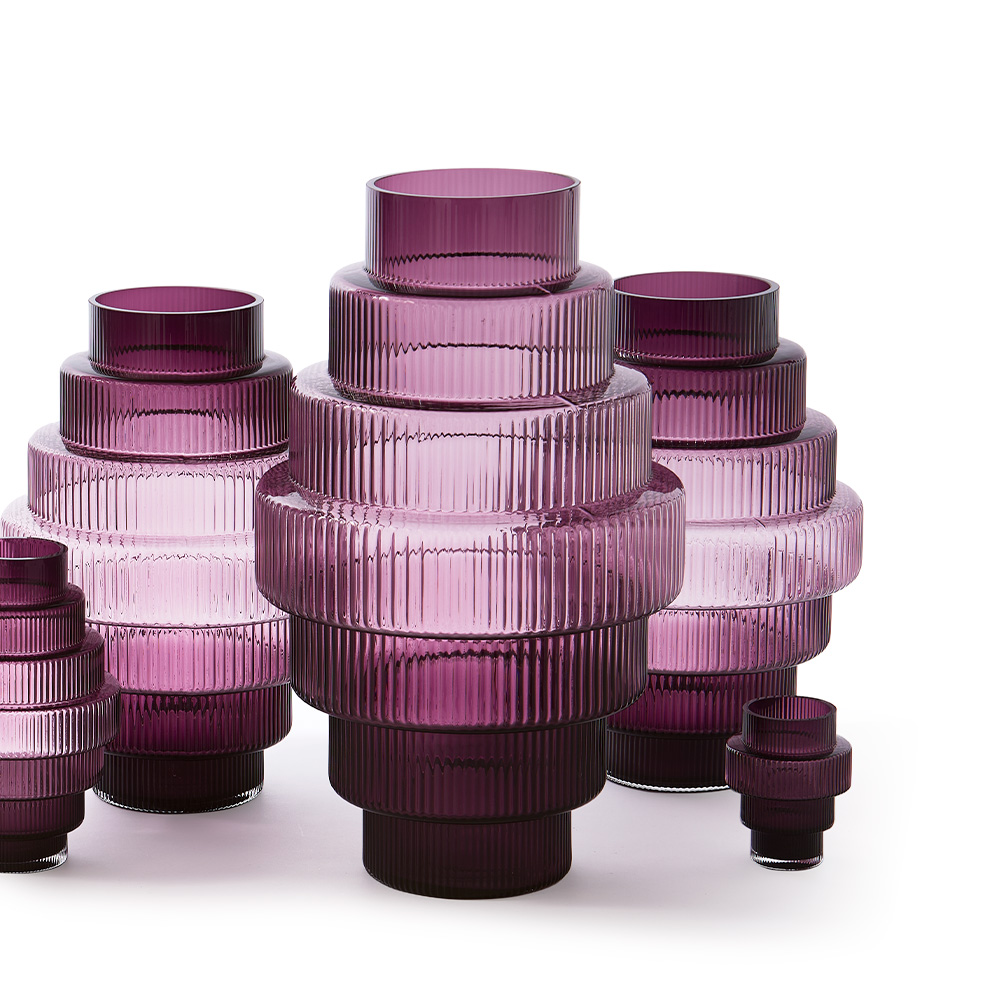 Steps Vas 50 cm Lila