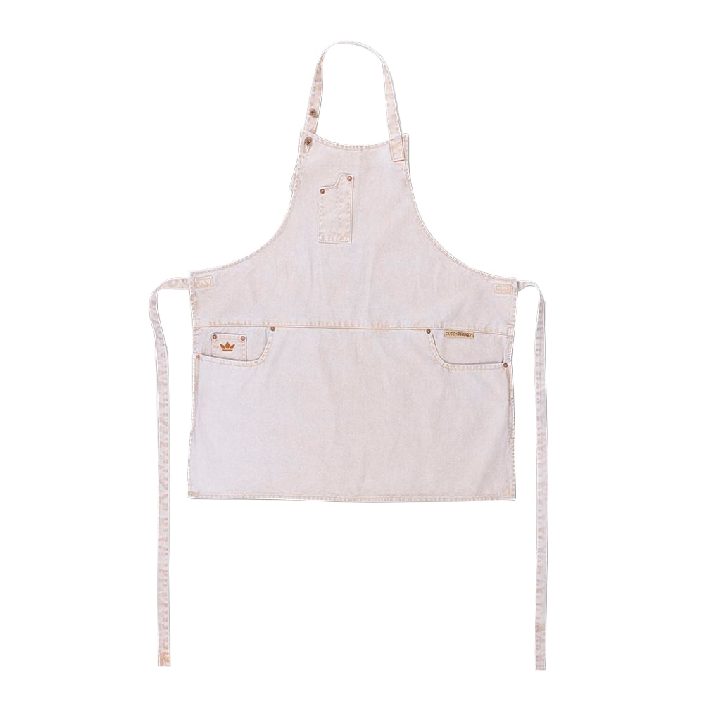 Förkläde Fem Fickor SlimFit Goldish White