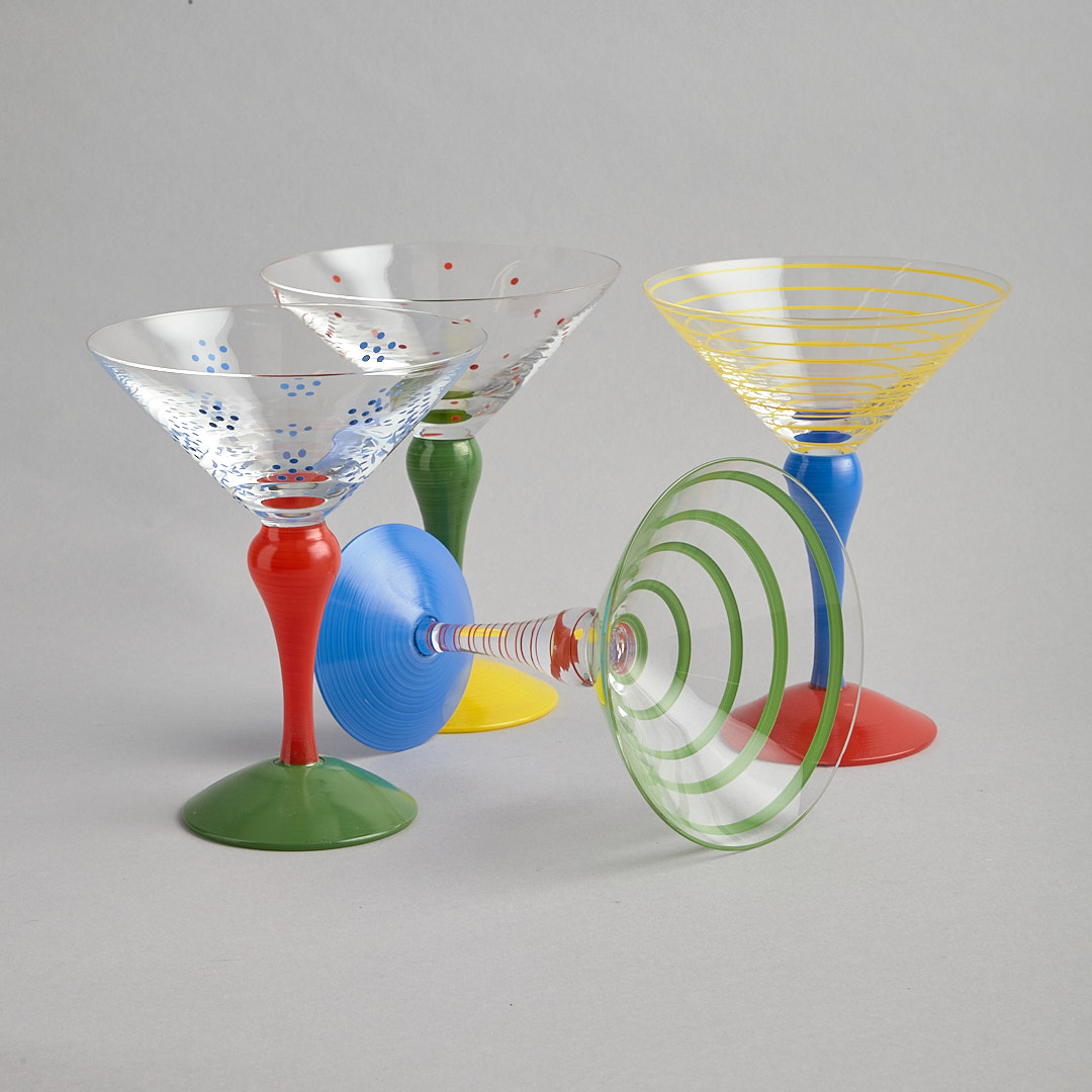 Clown 4 st martiniglas