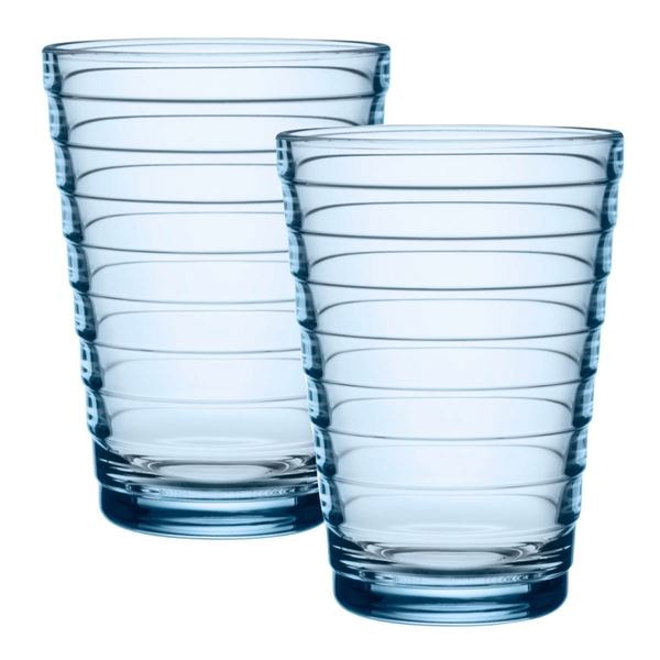 Aino Aalto Glas 33 cl 2-pack Aqua
